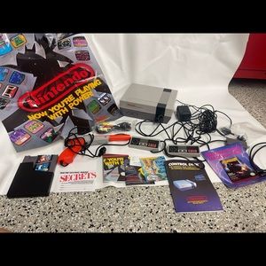 Nintendo NES console system vintage